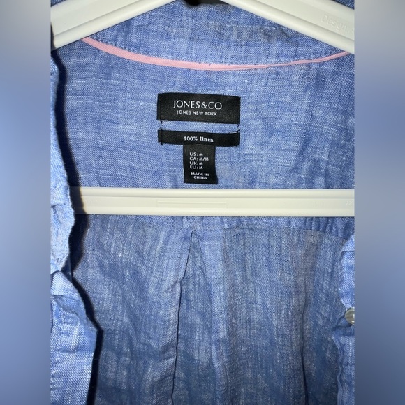 100% Linen Top - Picture 2 of 4